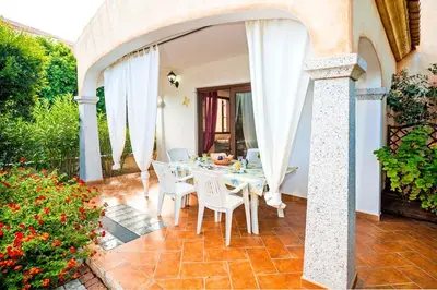 Giardino di residence lu soli budoni affitti
