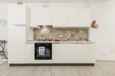 Cucina o angolo cottura di AffittaSardegna-Casa Altamarea