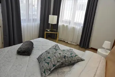 Letto o letti in una camera di B&B LE DUE ISOLE