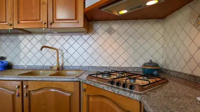 Cucina o angolo cottura di Casa Pia