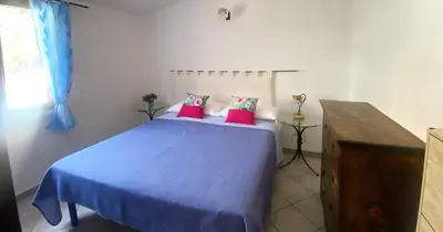 Letto o letti in una camera di Casa Amalia
