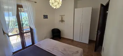 Letto o letti in una camera di Casa Laura