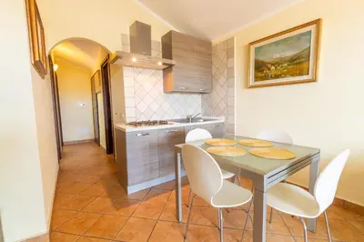 Cucina o angolo cottura di Vista Mare Apartment 5