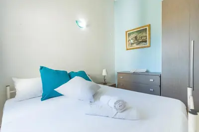 Letto o letti in una camera di Vista Mare Apartment 5