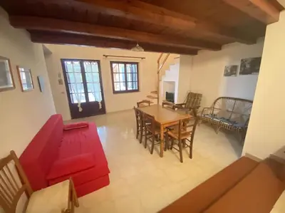 Area soggiorno di Casa Trentino 2