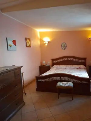 Letto o letti in una camera di Cuore di Mansarda