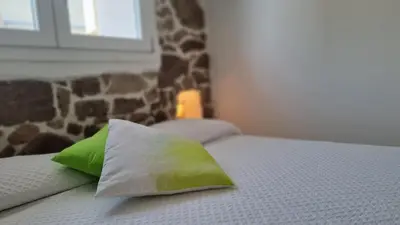 Letto o letti in una camera di Lo Stazzo della Dottoressa