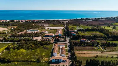 Paesaggio naturale nelle vicinanze della casa vacanze