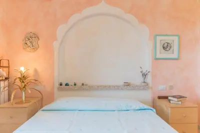 Letto o letti in una camera di Il Poggio A3 With Shared Pool - Happy Rentals