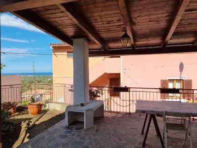Balcone o terrazza di Casa Monte Rena
