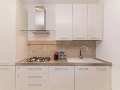 Cucina o angolo cottura di Apartment Lidia Capo Ceraso resort by Interhome
