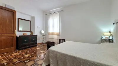 Letto o letti in una camera di Settile Villa Colle